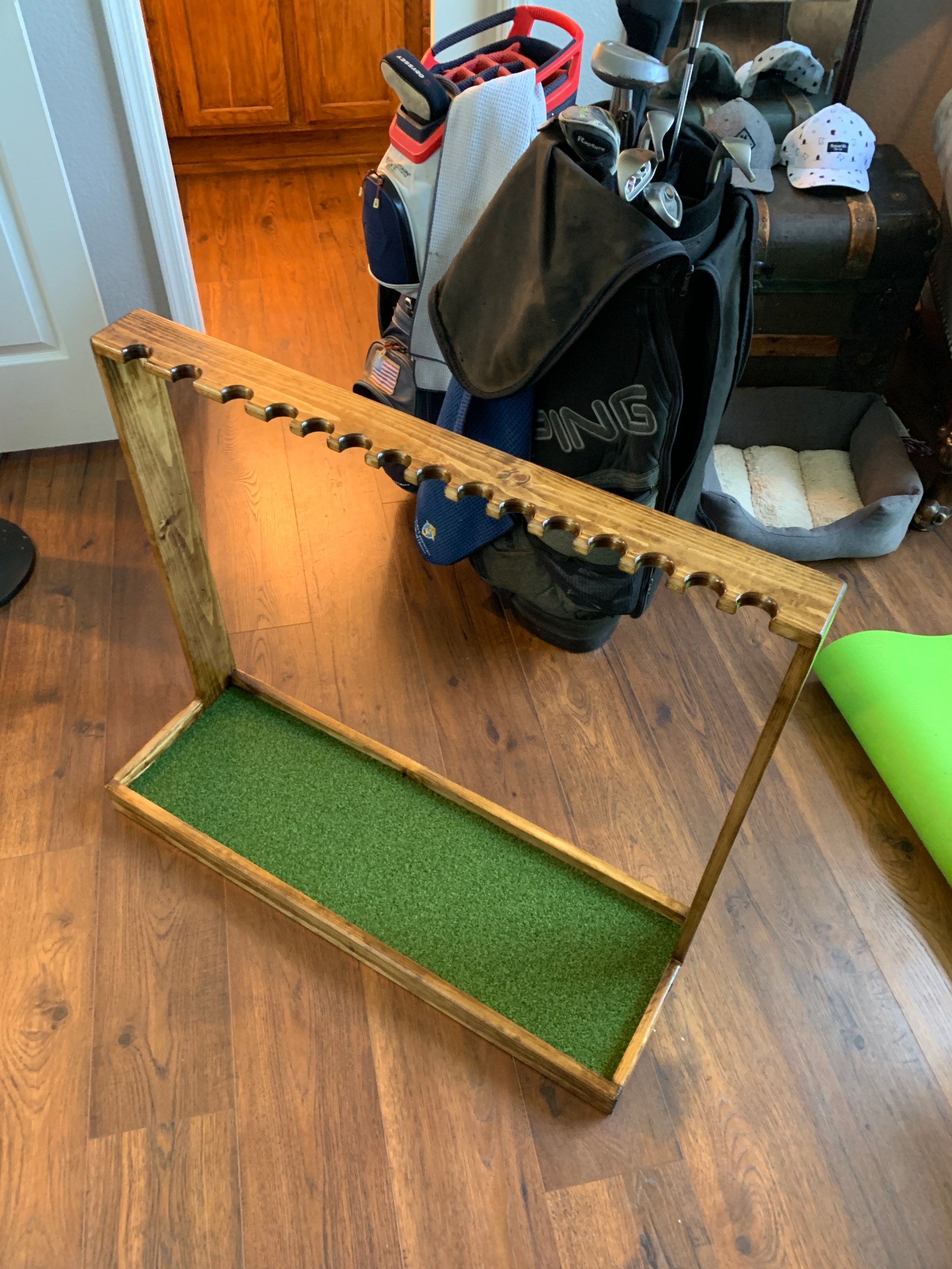 Golf Club Rack Design and Build – Miles Adkins